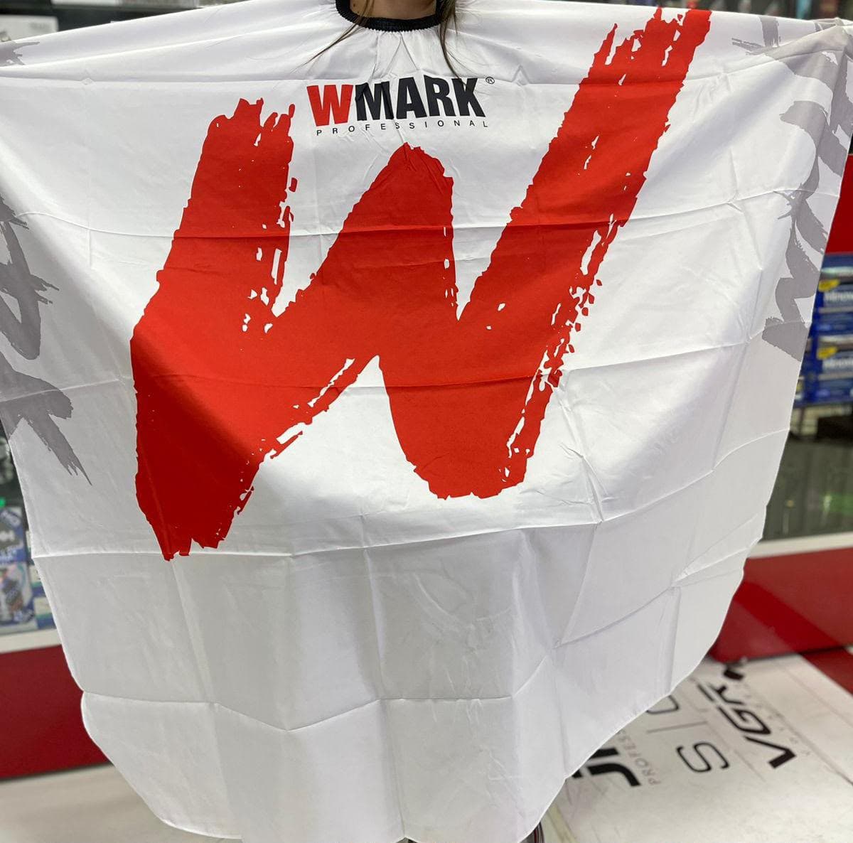 Capa de Barbería WMARK Professional Impermeable y Antiestática - vista 3