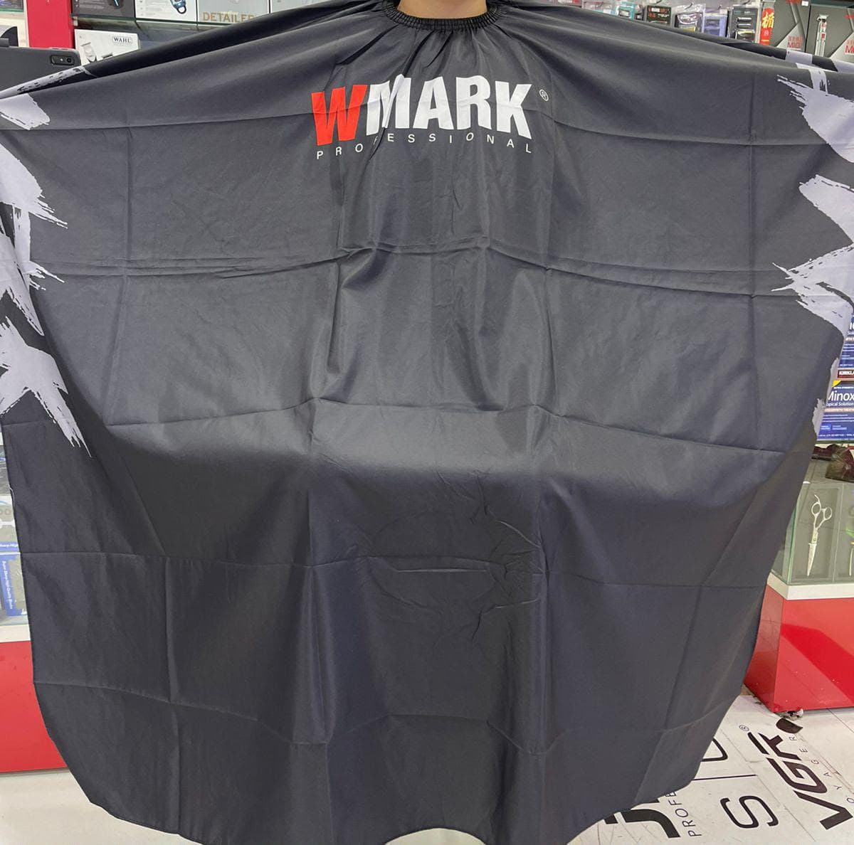 Capa de Barbería WMARK Professional Impermeable y Antiestática - vista 2