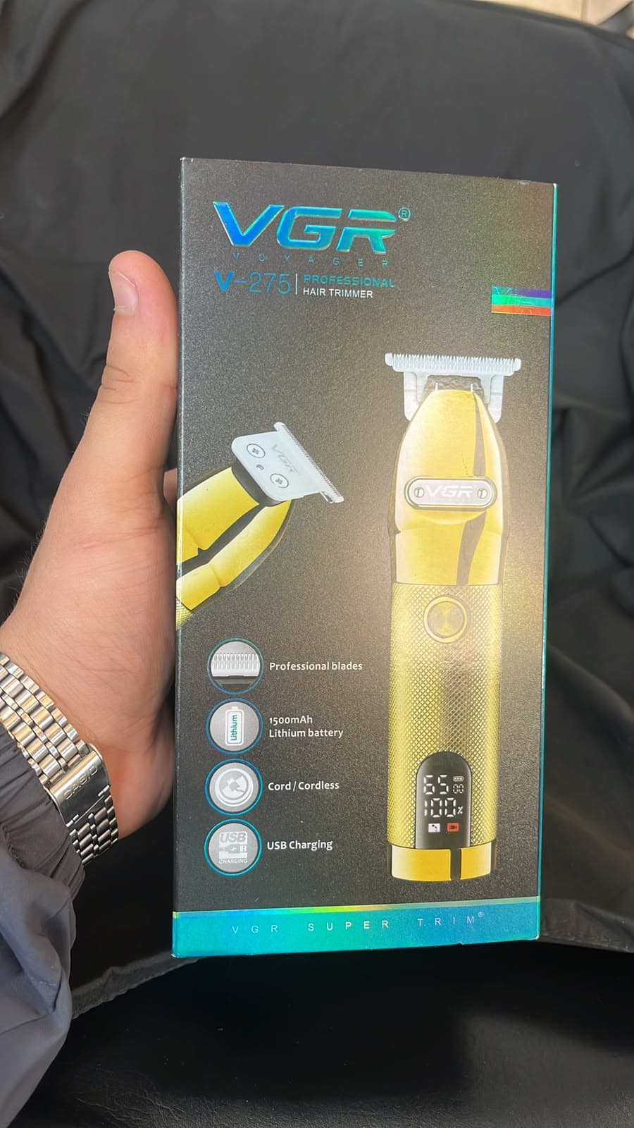Trimmer VGR Voyager V-275 Professional Hair Trimmer Gold