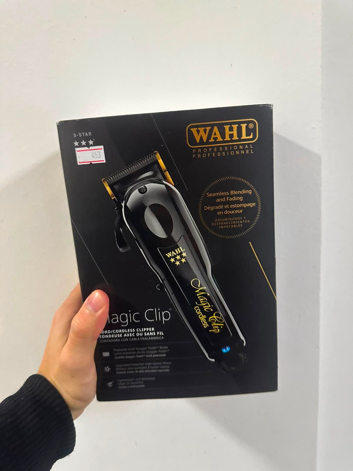 Máquina Wahl 5-Star Cordless Magic Clip Black & Gold Edition - vista 2